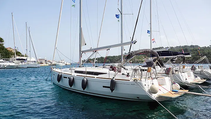 Sun Odyssey 449 - Exterior (photo taken 2019)