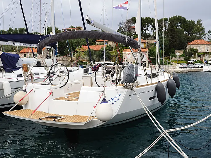 Sun Odyssey 449 - Exterior (photo taken 2019)