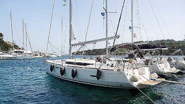 Sun Odyssey 449 - Exterior (photo taken 2019)