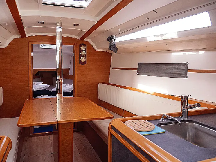 Sun Odyssey 349 - Interior - saloon (photo taken 2019)