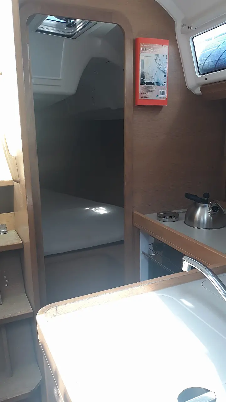 Dufour 350 - stern_cabin