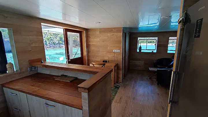 Motor Sailor Catamaran - 