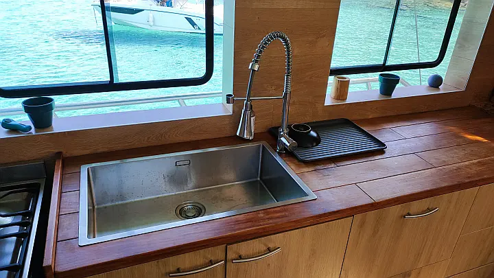 Motor Sailor Catamaran - 