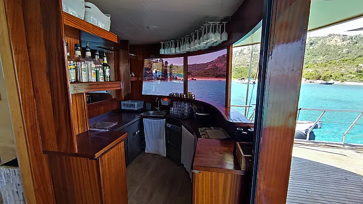 Motor Sailor Catamaran - 