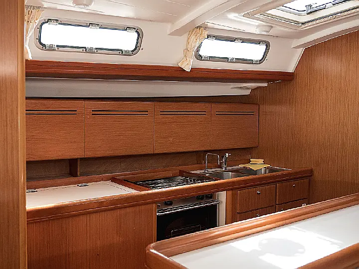 Beneteau Cyclades 50.5 - Interior - kitchen (photo taken 2019)